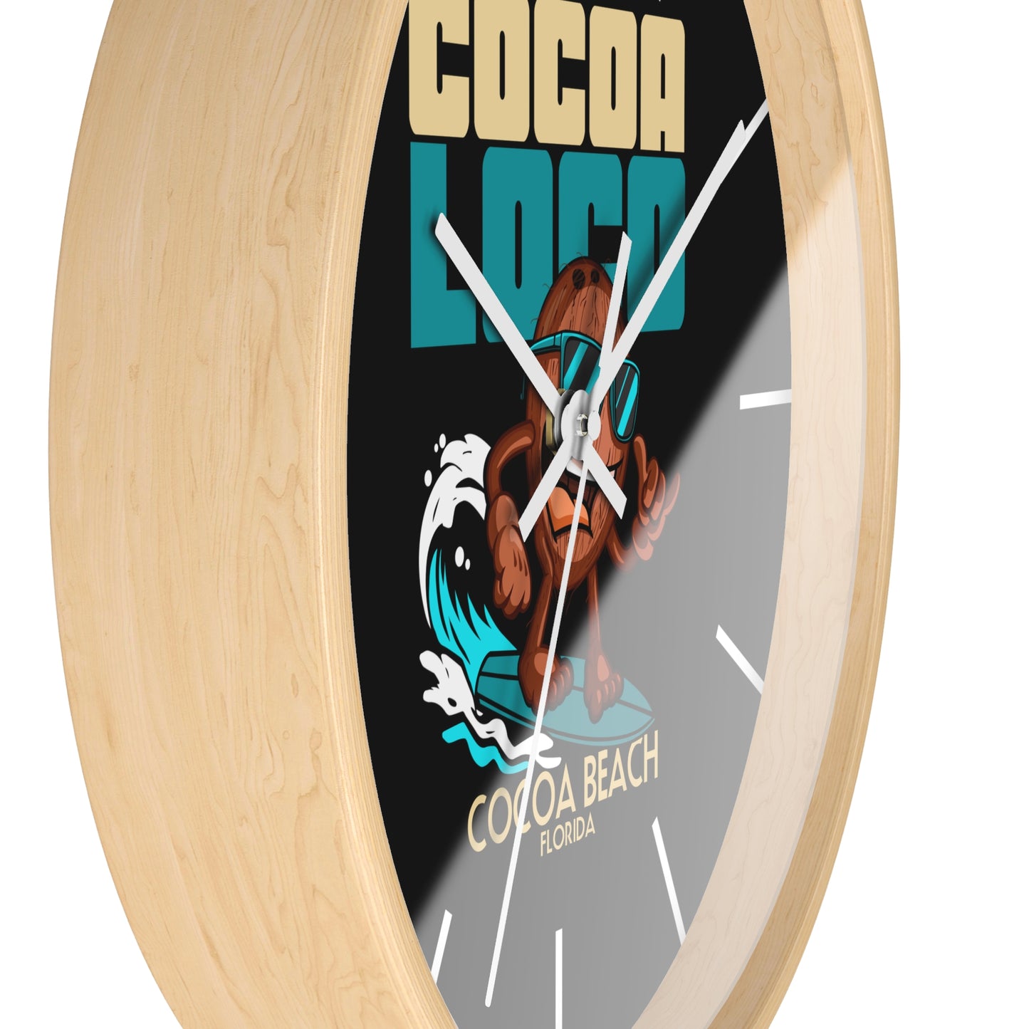 Cocoa Loco Clock That No One Can Read
