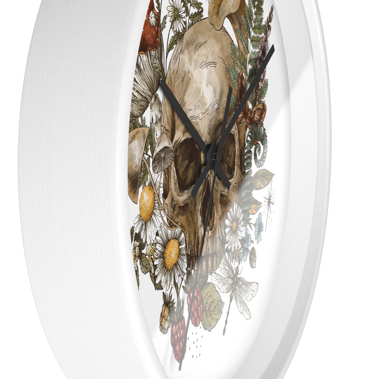 Bohemian Skull Wall Clock
