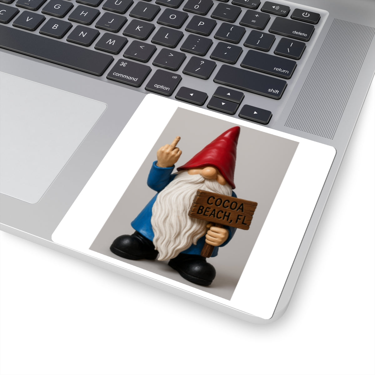 No Fucks To Give Gnome Sticker