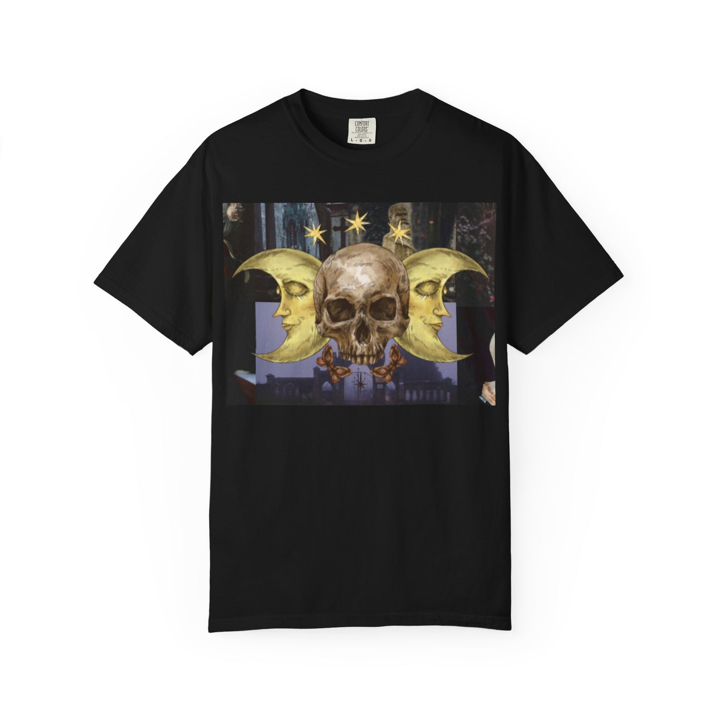 Skull Floral Sport T-shirt | Unisex Athletic Tee Outdoor Activity Top