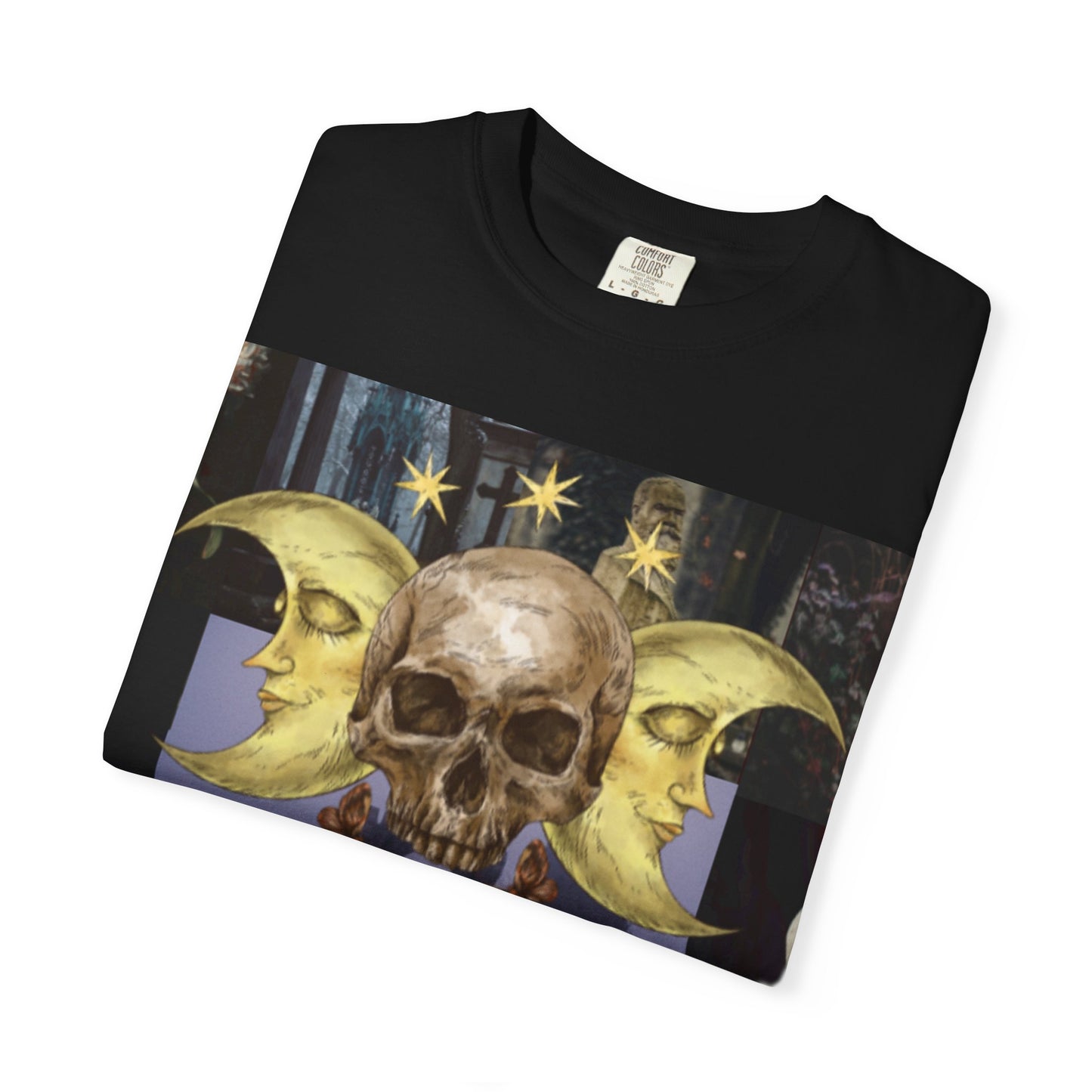 Skull Floral Sport T-shirt | Unisex Athletic Tee Outdoor Activity Top