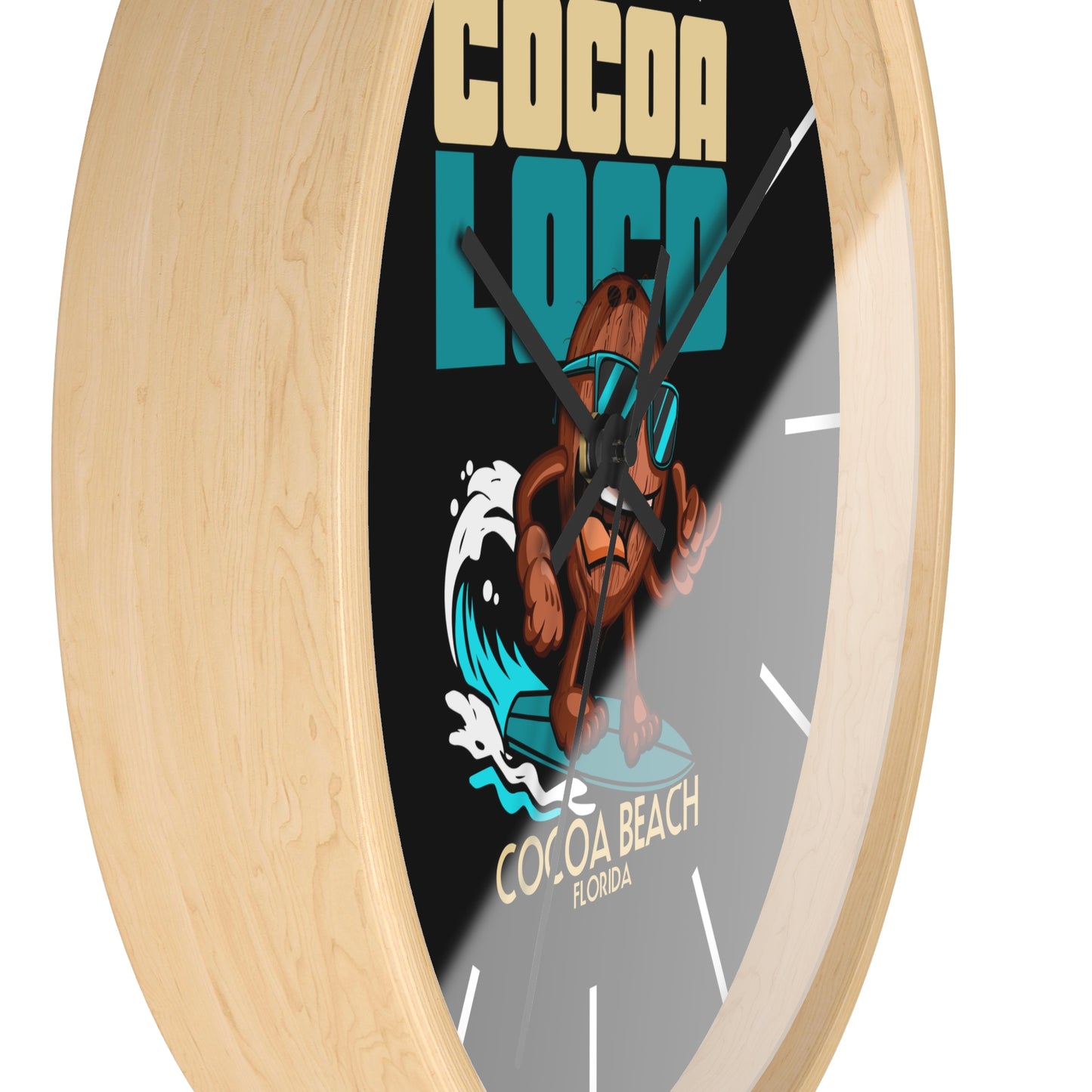 Cocoa Loco Clock That No One Can Read