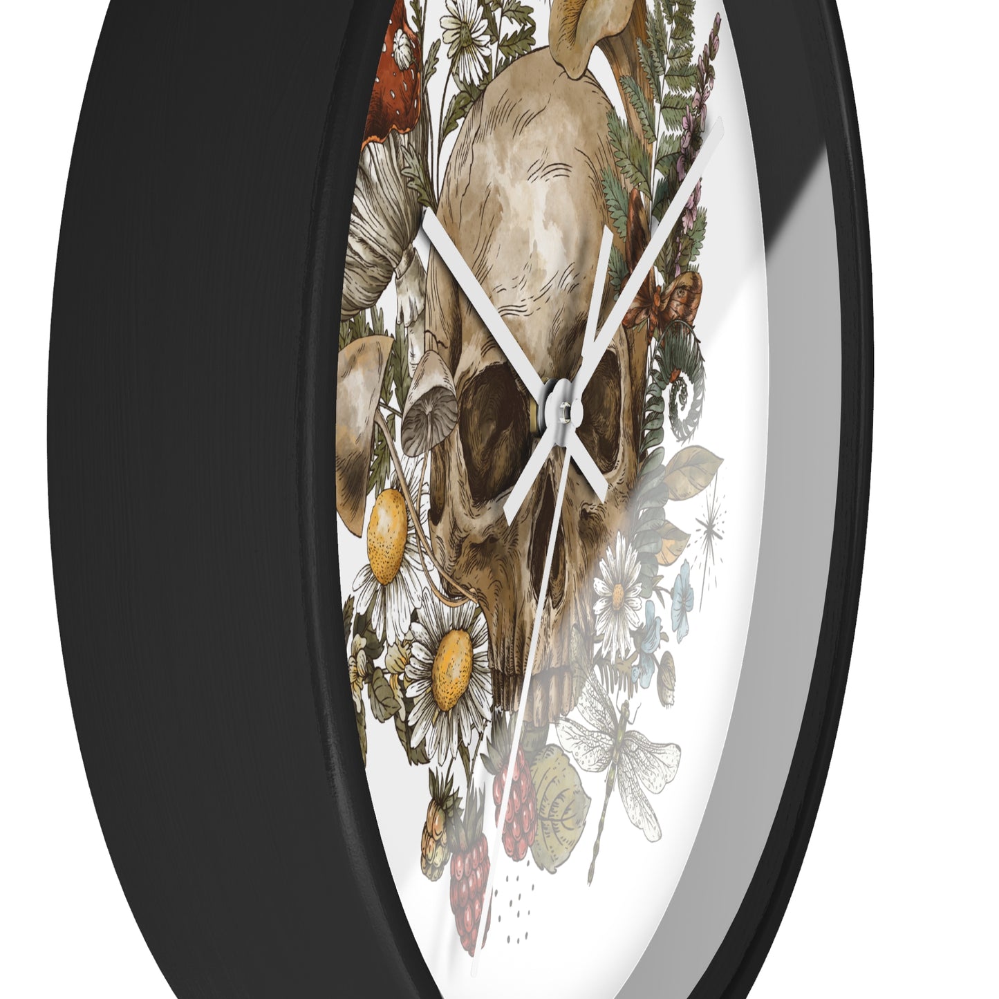 Bohemian Skull Wall Clock