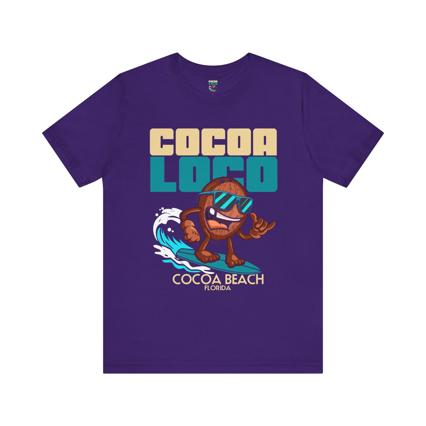 Cocoa Loco Unisex Jersey Tee - Crazy Cocoa-Nut