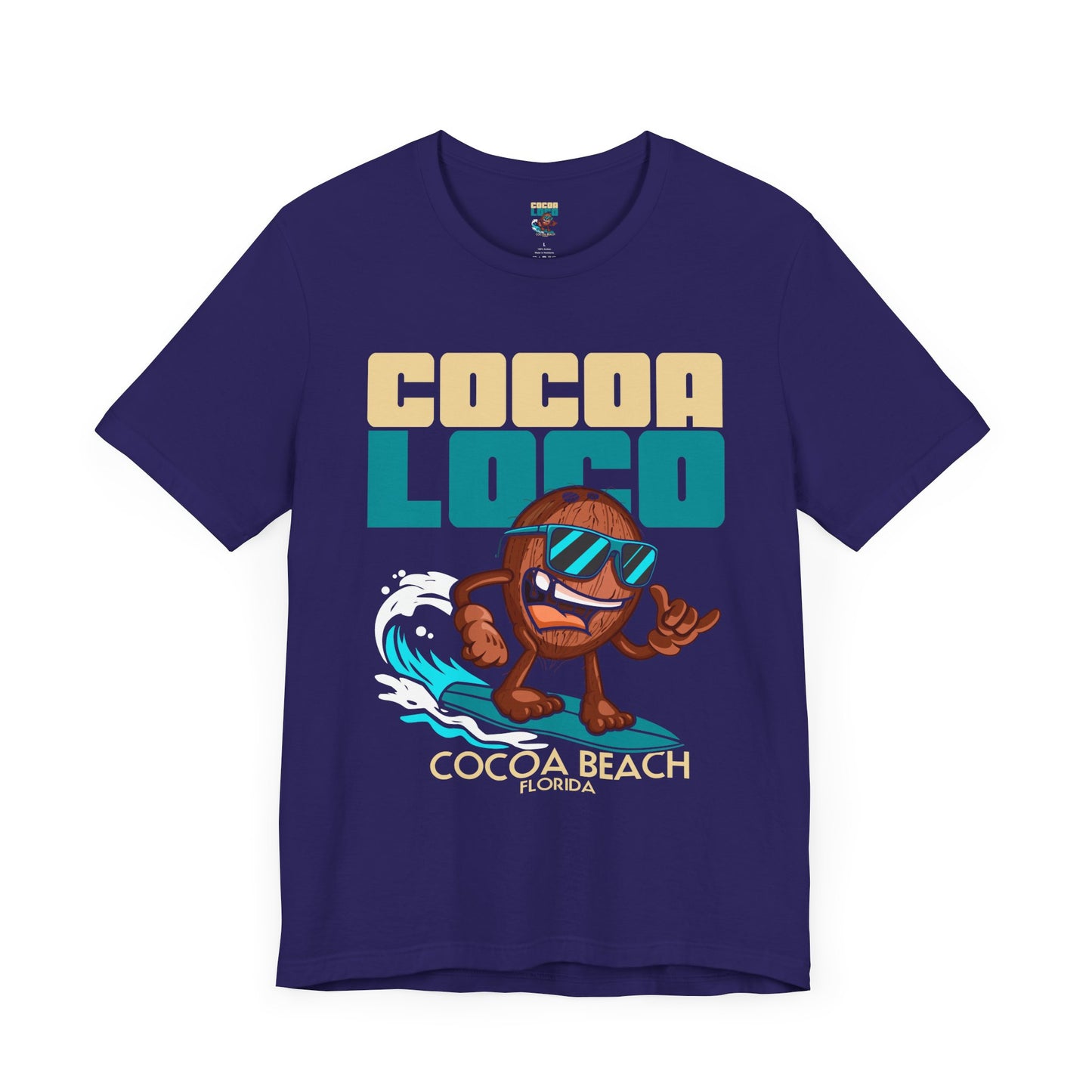 Cocoa Loco Unisex Jersey Tee - Crazy Cocoa-Nut