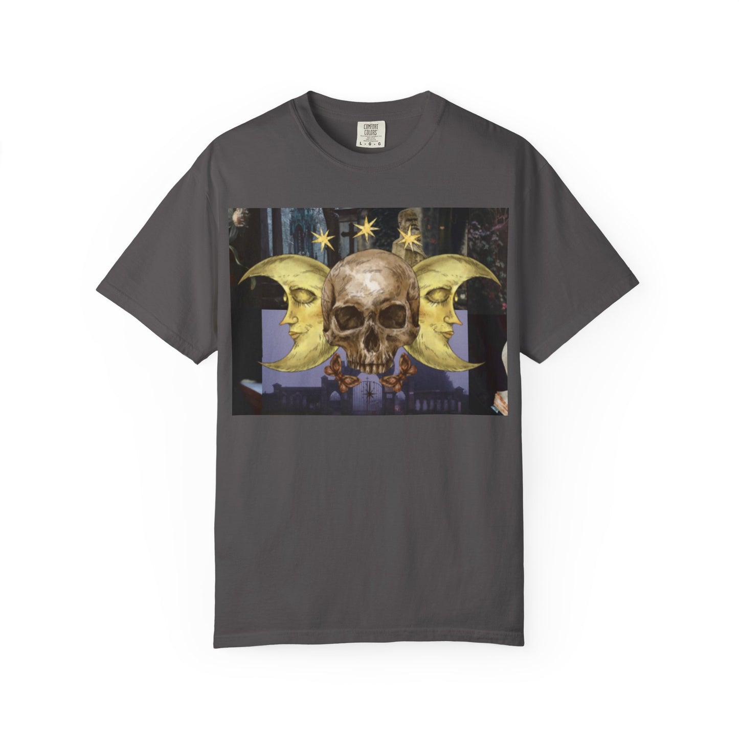 Skull Floral Sport T-shirt | Unisex Athletic Tee Outdoor Activity Top