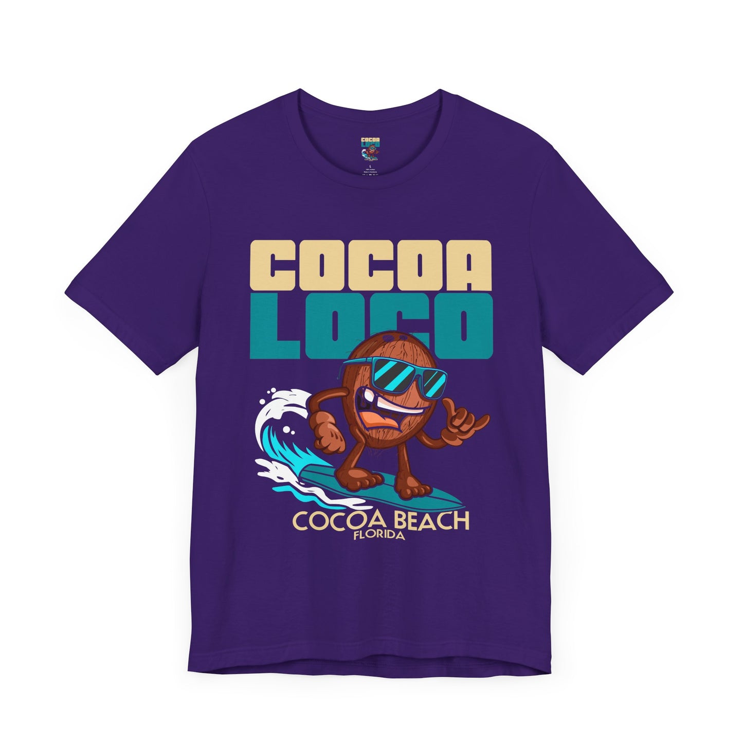 Cocoa Loco Unisex Jersey Tee - Crazy Cocoa-Nut