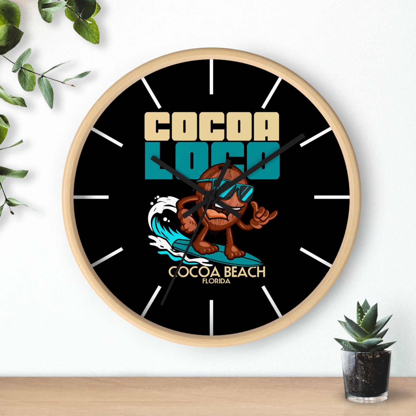 Cocoa Loco Clock That No One Can Read
