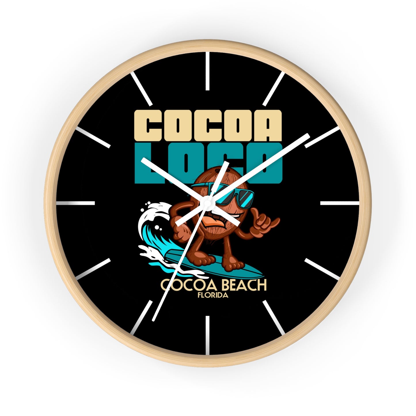 Cocoa Loco Clock That No One Can Read