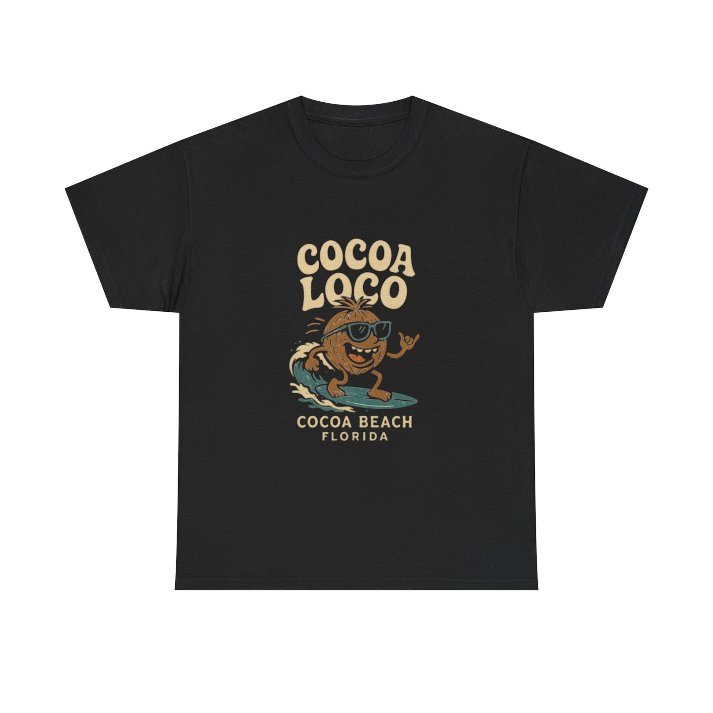 Cocoa Loco Surf Cartoon T-Shirt