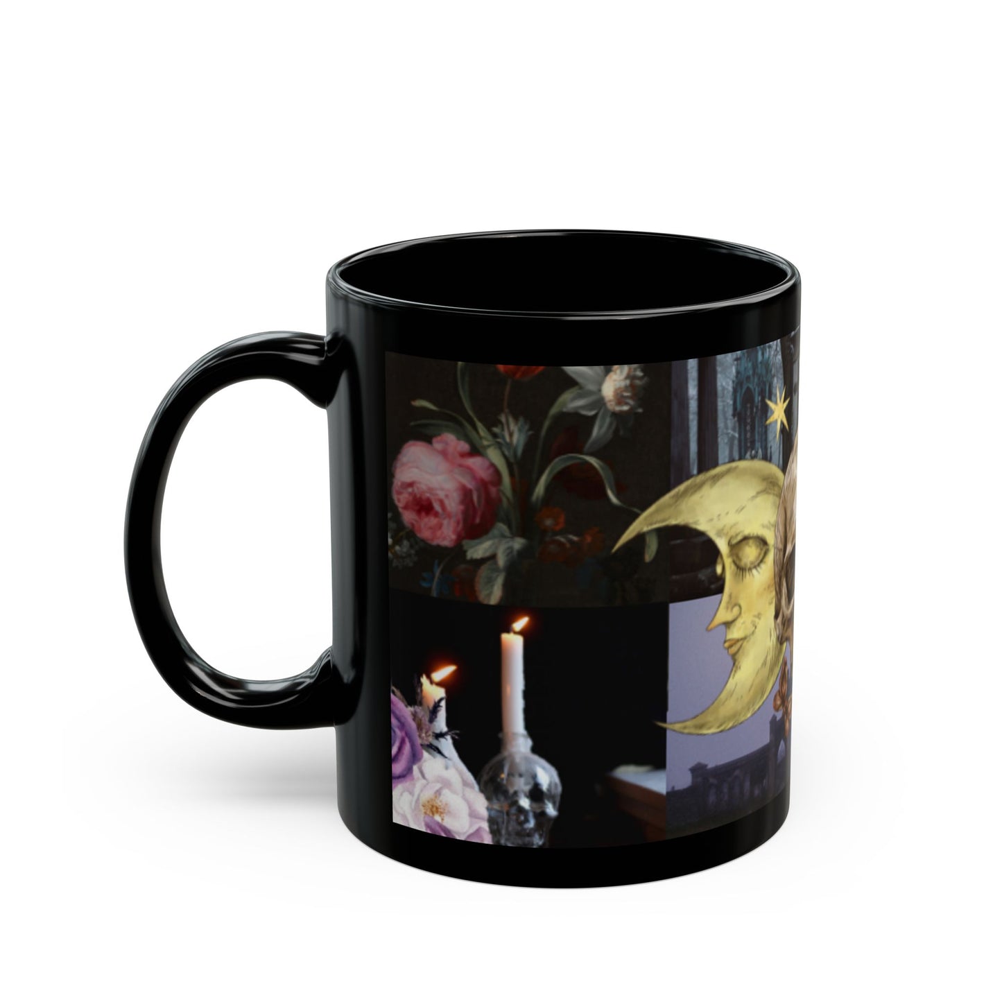 Cocoa Loco Mystical Skull Mug, Dark Aesthetic Coffee Cup