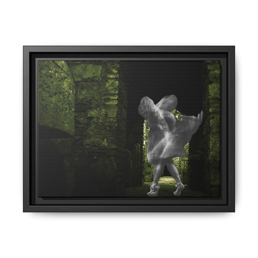 Framed Matte Canvas Wall Art, Enchanting Decor for Home, Whimsical Artwork, Gift for Art Lovers, Unique Wall Decoration
