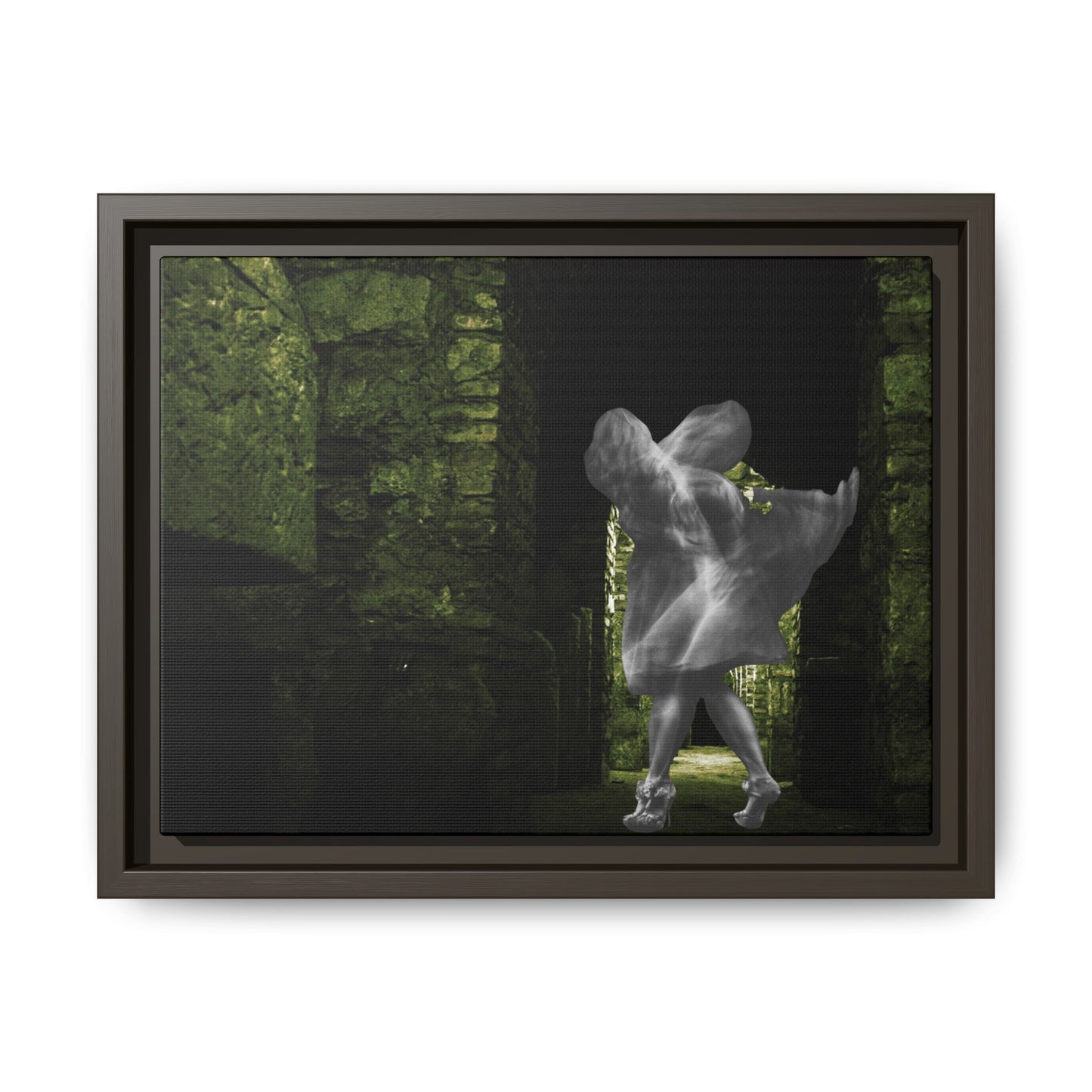 Framed Matte Canvas Wall Art, Enchanting Decor for Home, Whimsical Artwork, Gift for Art Lovers, Unique Wall Decoration
