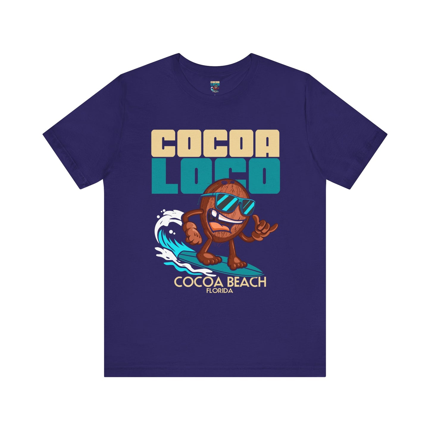 Cocoa Loco Unisex Jersey Tee - Crazy Cocoa-Nut