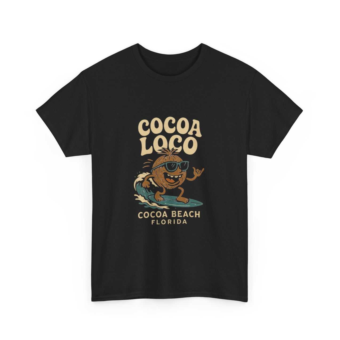 Cocoa Loco Surf Cartoon T-Shirt