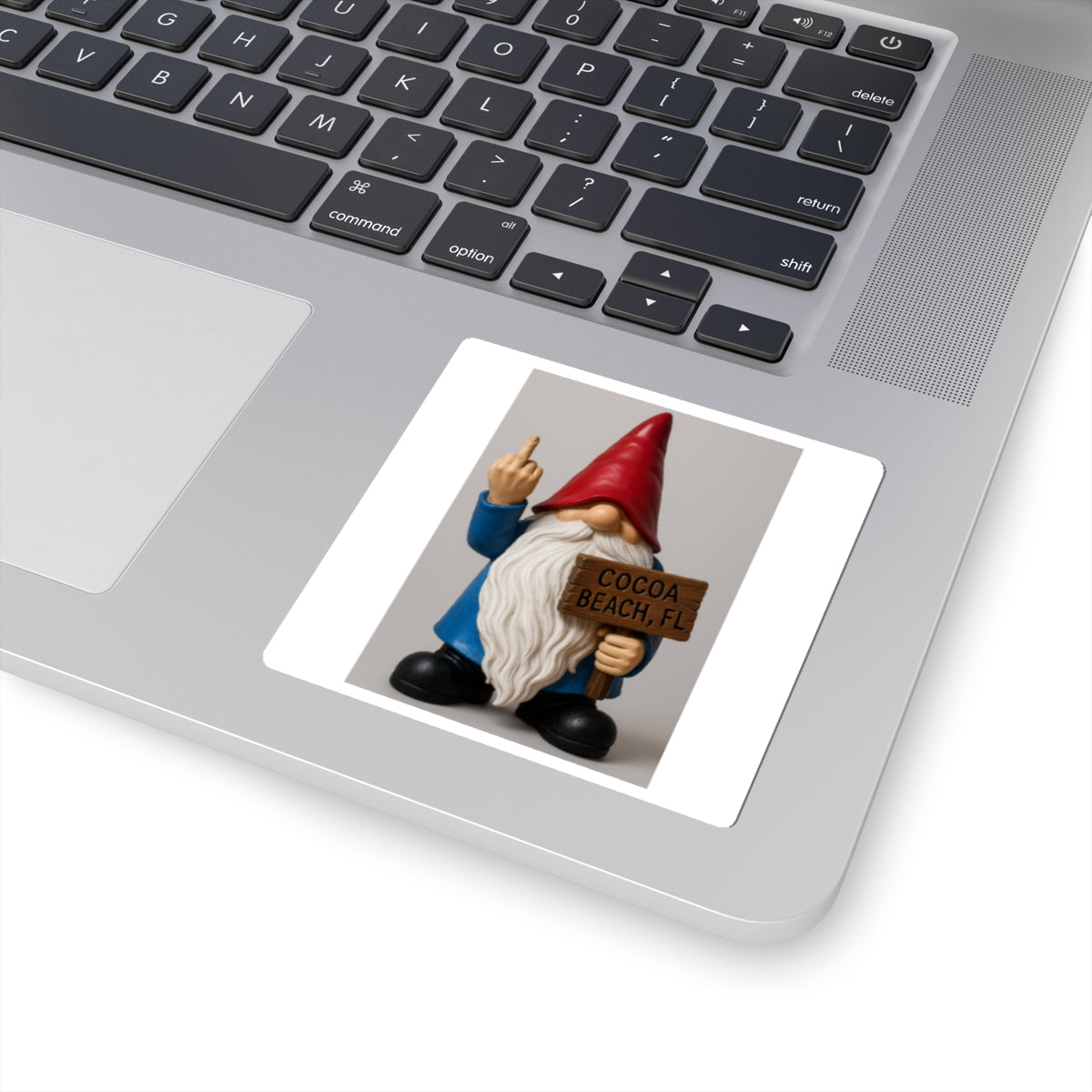 No Fucks To Give Gnome Sticker