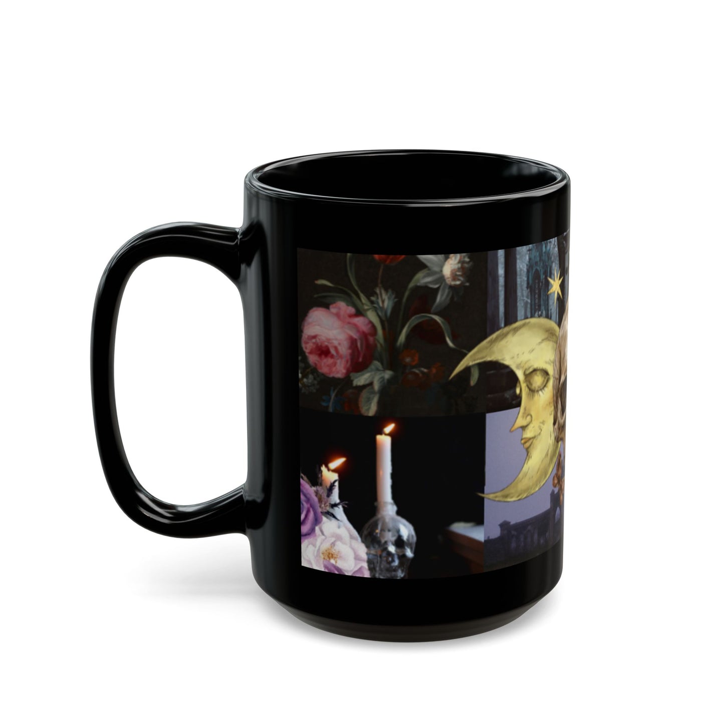 Cocoa Loco Mystical Skull Mug, Dark Aesthetic Coffee Cup