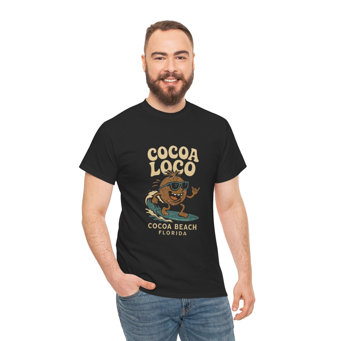 Cocoa Loco Surf Cartoon T-Shirt