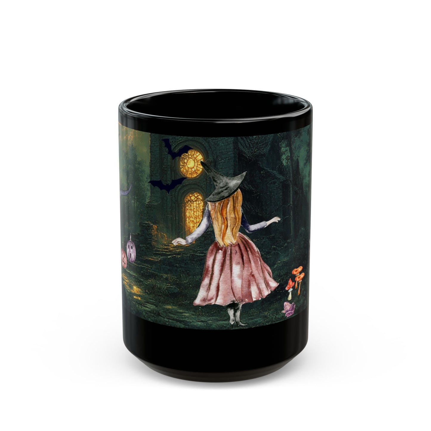Copy of Cocoa Loco Mystical Witch Mug, Dark Aesthetic Coffee Cup