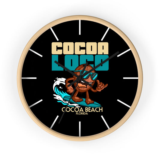 Cocoa Loco Clock That No One Can Read