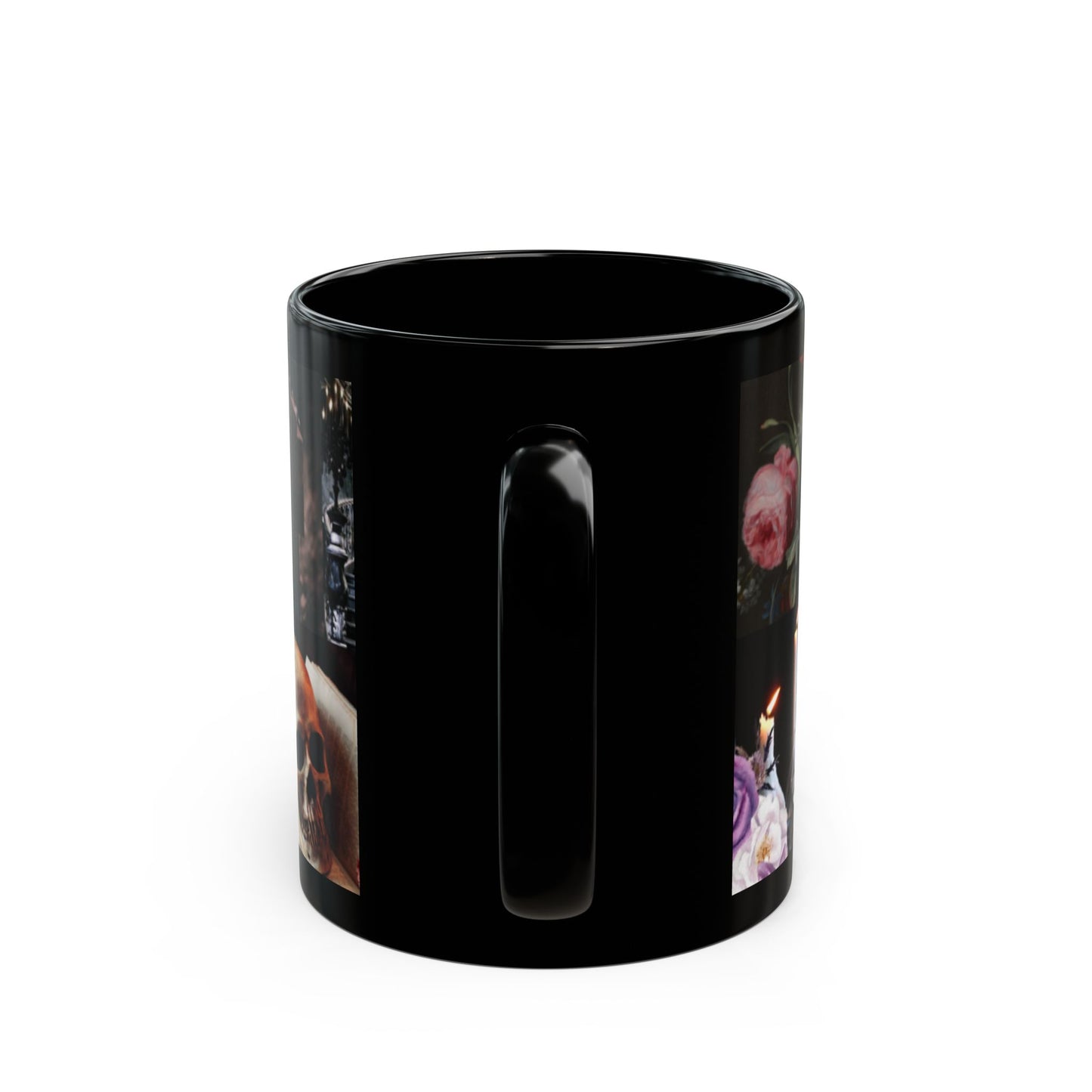 Cocoa Loco Mystical Skull Mug, Dark Aesthetic Coffee Cup
