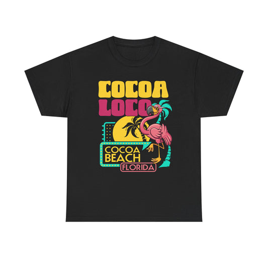 Cocoa Loco Flamingo Tee