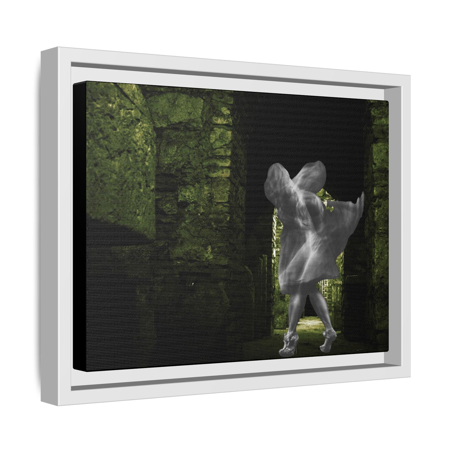 Framed Matte Canvas Wall Art, Enchanting Decor for Home, Whimsical Artwork, Gift for Art Lovers, Unique Wall Decoration