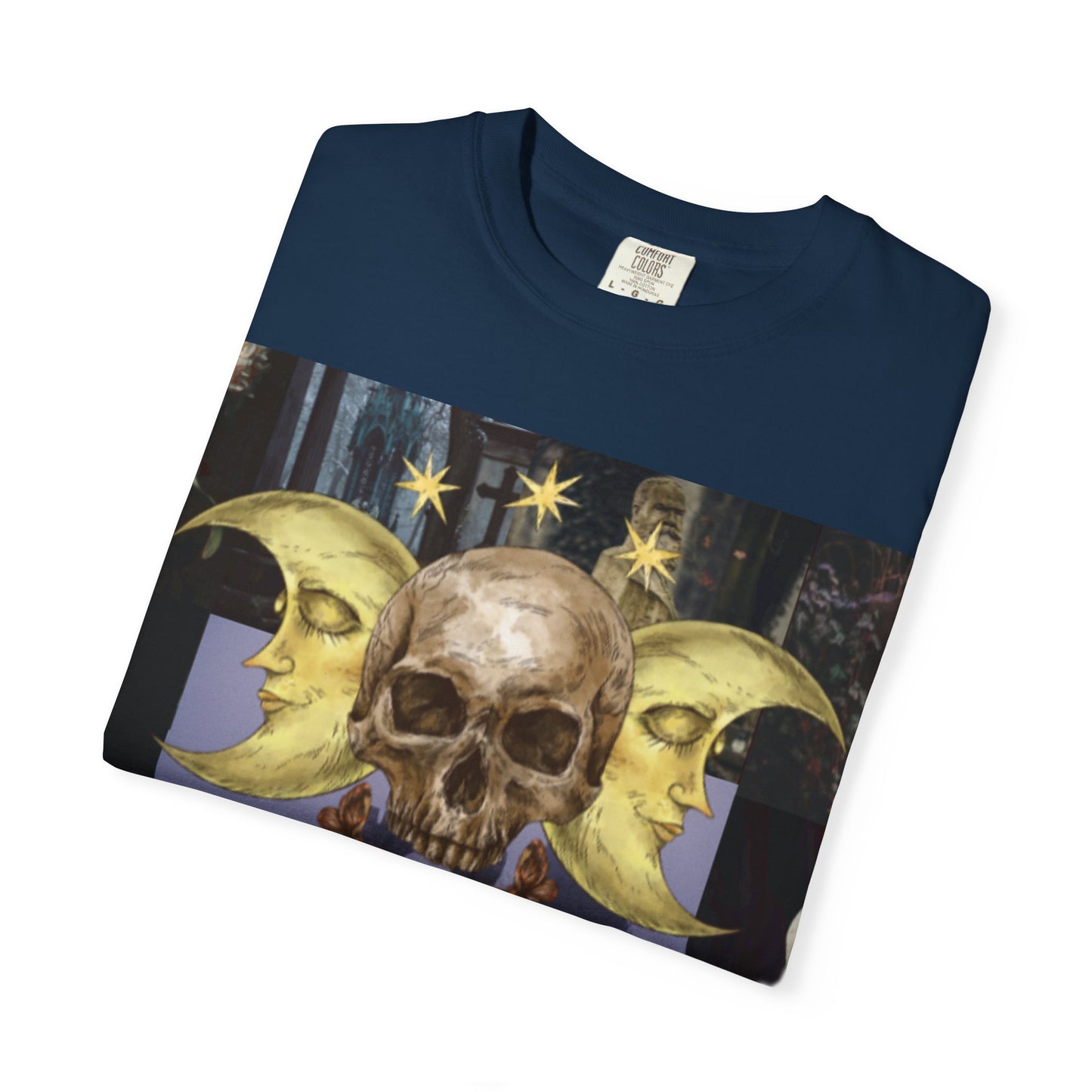 Skull Floral Sport T-shirt | Unisex Athletic Tee Outdoor Activity Top